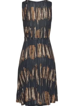 Buffalo Jerseykleid Marine-Bedruckt