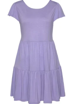 Online LASCANA Jerseykleid Flieder
