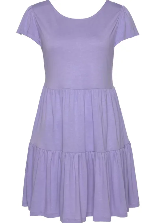 Online LASCANA Jerseykleid Flieder