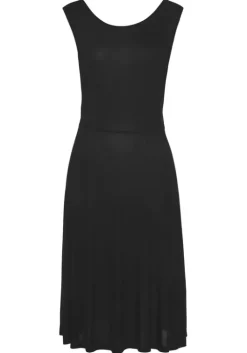 Hot LASCANA Jerseykleid Schwarz