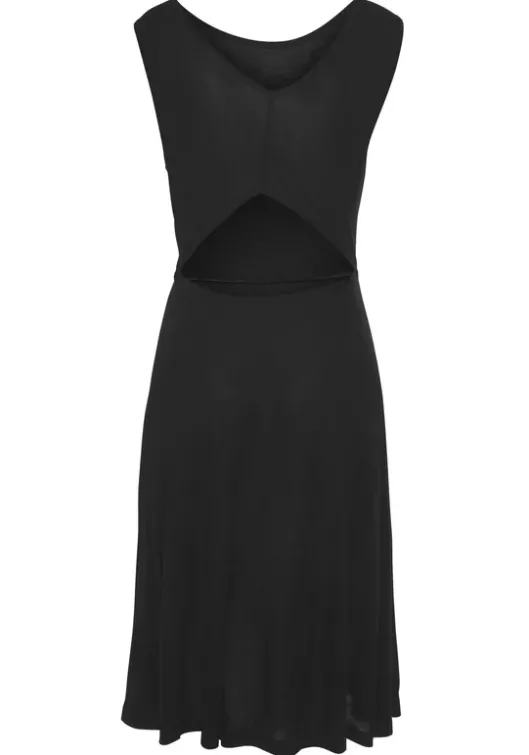 Hot LASCANA Jerseykleid Schwarz