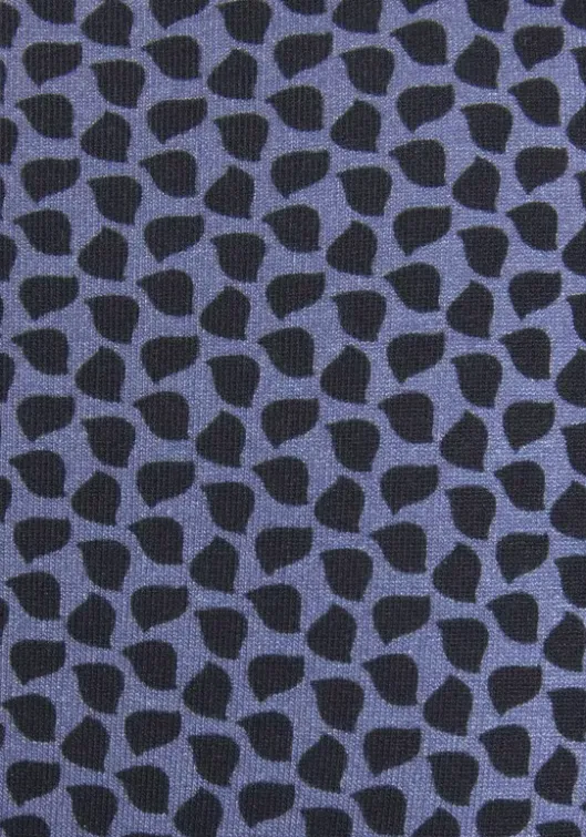 Best Vivance Jerseykleid Blau-Marine-Gemustert