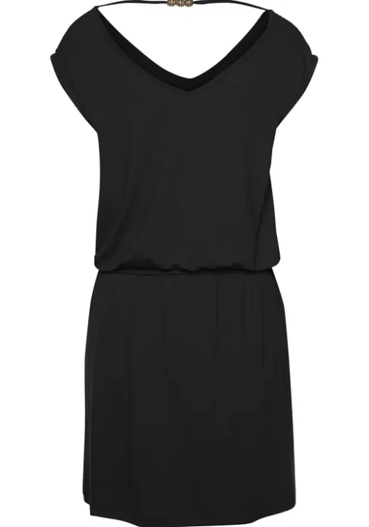 Outlet LASCANA Jerseykleid Schwarz