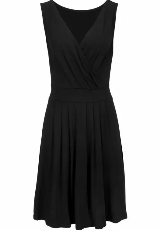 Best Beachtime Jerseykleid Schwarz