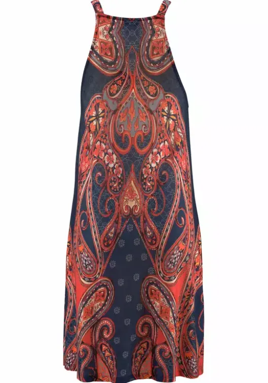 Discount LASCANA Jerseykleid Marine-Rot