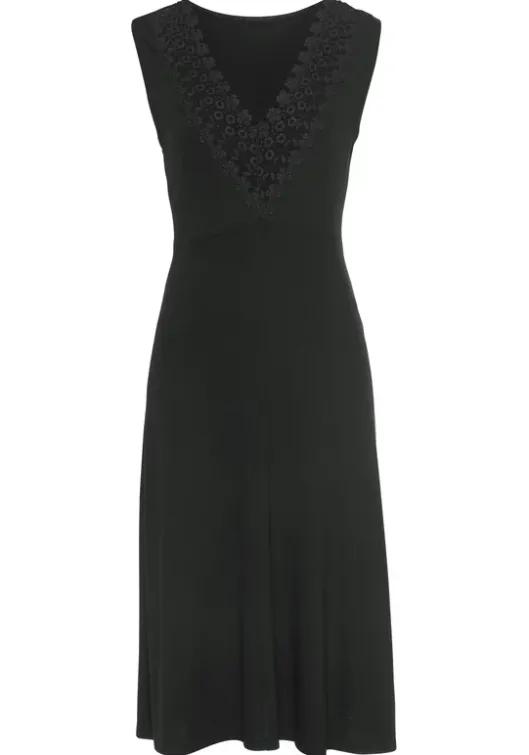 Online LASCANA Jerseykleid Schwarz