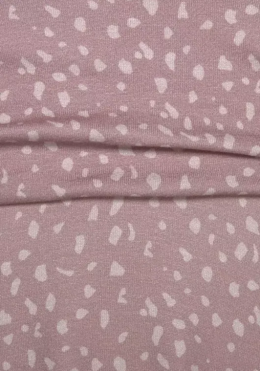 New Vivance Jerseykleid Rose-Mauve-Bedruckt