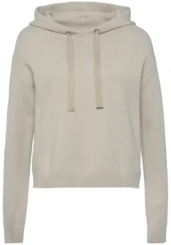 Outlet Vivance Kapuzenpullover Beige