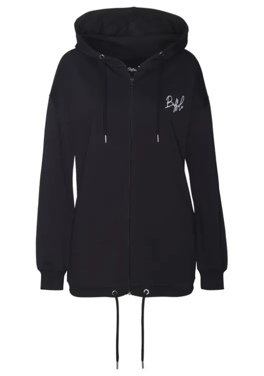 New Buffalo Kapuzensweatjacke Schwarz