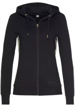 Hot Bench. Kapuzensweatjacke Schwarz