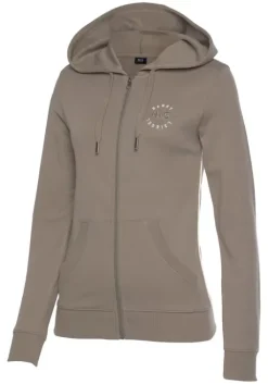 Kapuzensweatjacke Homewear-Oberteile