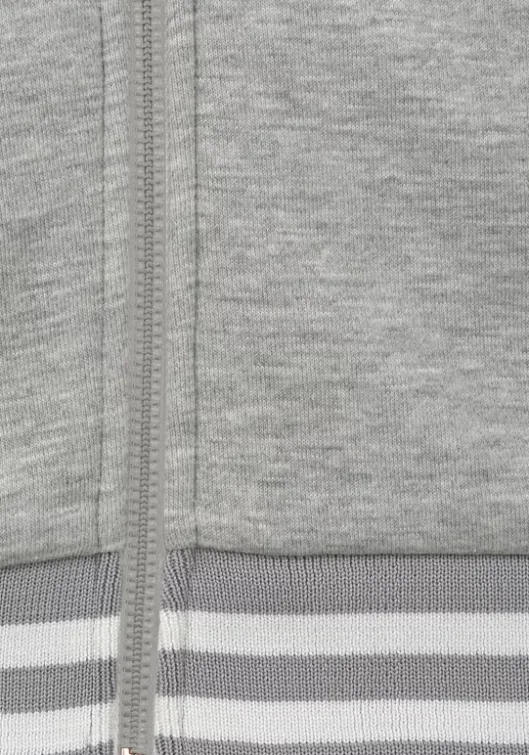 Bench. Kapuzensweatjacke Grau-Meliert