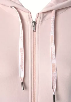 Sale Bench. Kapuzensweatjacke Rosa-Weis