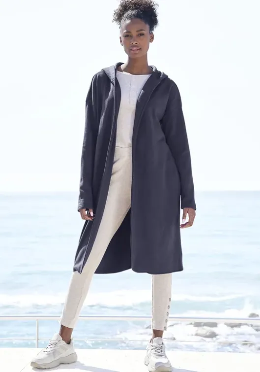 Clearance H.I.S Kapuzensweatjacke Dunkelblau