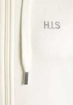 New H.I.S Kapuzensweatjacke Ecru