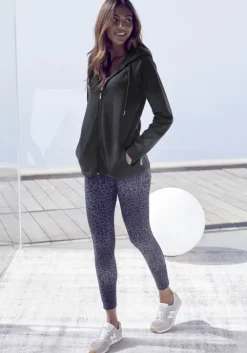 Hot Bench. Kapuzensweatjacke Schwarz