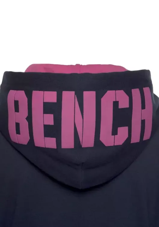 Best Bench. Kapuzensweatjacke Navy-Pink