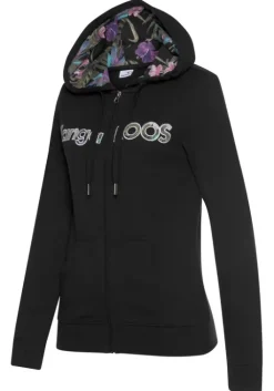 Kapuzensweatjacke Homewear-Oberteile