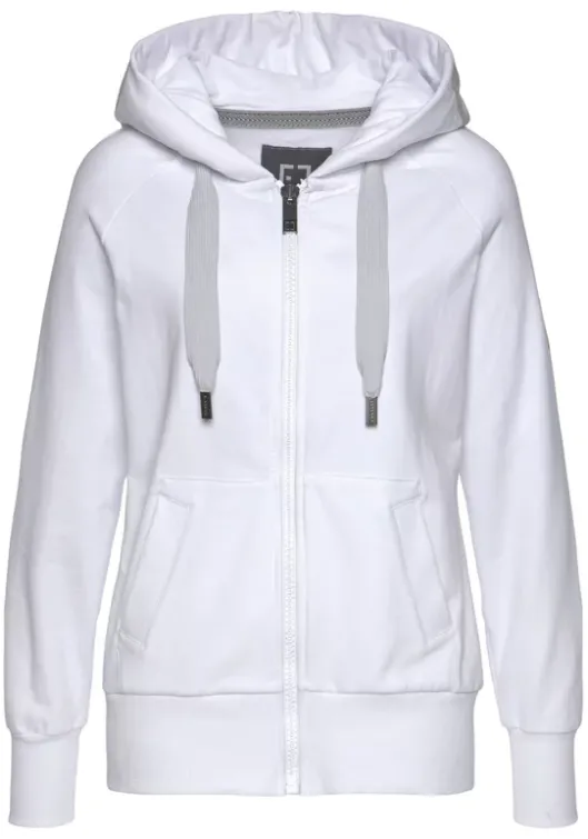 Online Elbsand Kapuzensweatjacke"Kelda" Weis