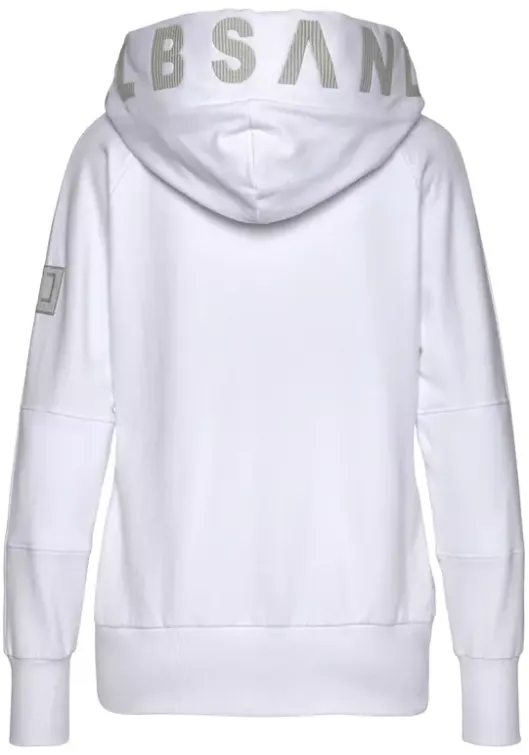Online Elbsand Kapuzensweatjacke"Kelda" Weis