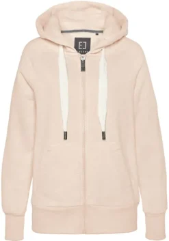 Sale Elbsand Kapuzensweatjacke"Kelina" Creme-Meliert