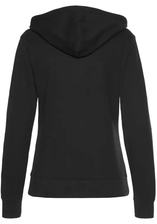 Discount Kapuzensweatjacke"Mit Logostickerei" Homewear-Oberteile