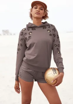 Clearance Kapuzensweatshirt Homewear-Oberteile