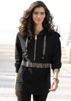 Best Venice Beach Kapuzensweatshirt Schwarz