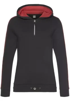 Hot Bench. Kapuzensweatshirt Schwarz