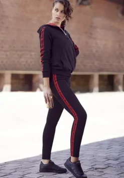 Hot Bench. Kapuzensweatshirt Schwarz