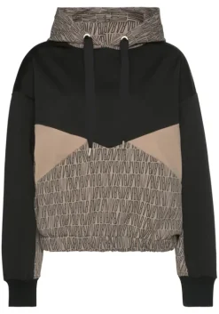 Venice Beach Kapuzensweatshirt Toffee-Schwarz