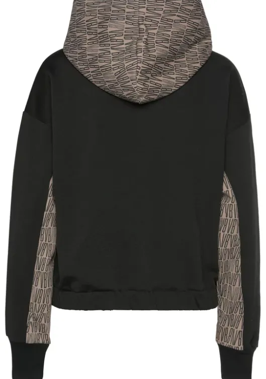 Venice Beach Kapuzensweatshirt Toffee-Schwarz