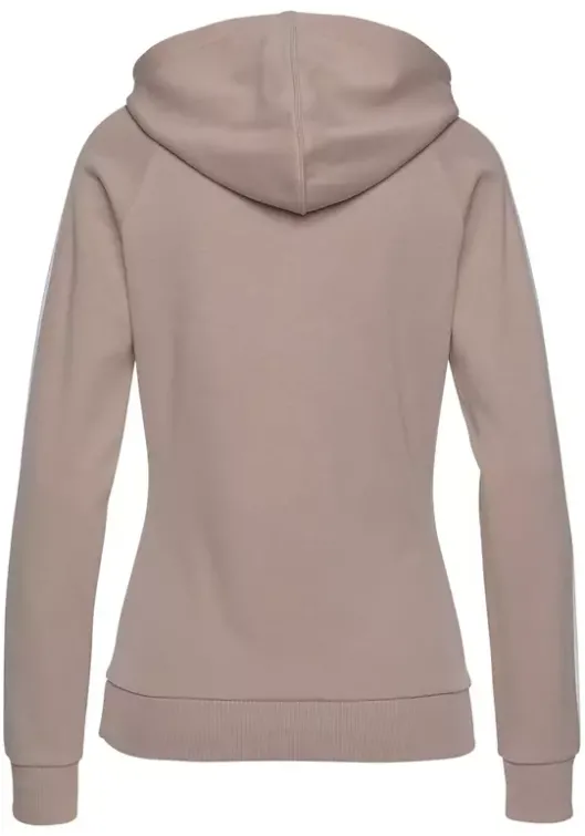 Online Bench. Kapuzensweatshirt Beige-Weis