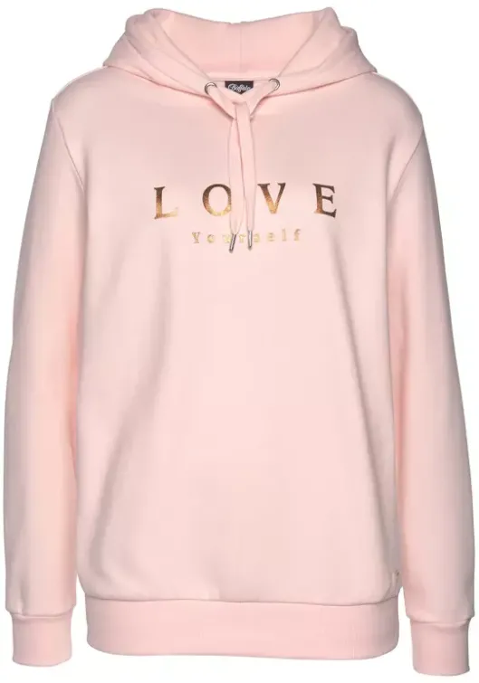 Buffalo Kapuzensweatshirt Hellrosa