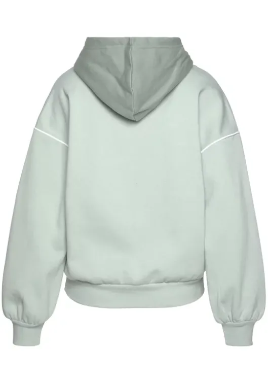 Sale Bench. Kapuzensweatshirt Graugrun-Hellgrun
