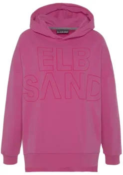 Clearance Elbsand Kapuzensweatshirt"Lioba" Pink