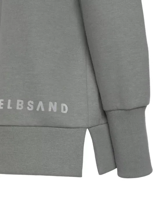 Clearance Elbsand Kapuzensweatshirt"Svana" Grun