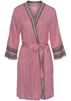 Sale Vivance Dreams Kimono Pink Gemustert