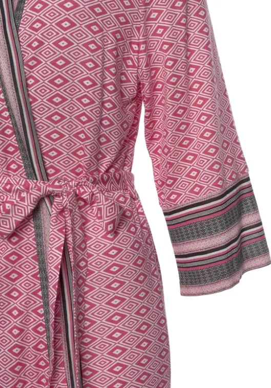 Sale Vivance Dreams Kimono Pink Gemustert