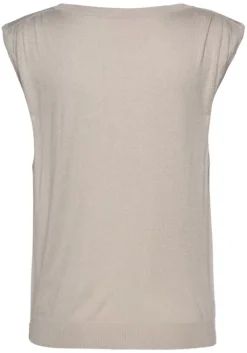 Clearance LASCANA Kurzarmpullover Sand