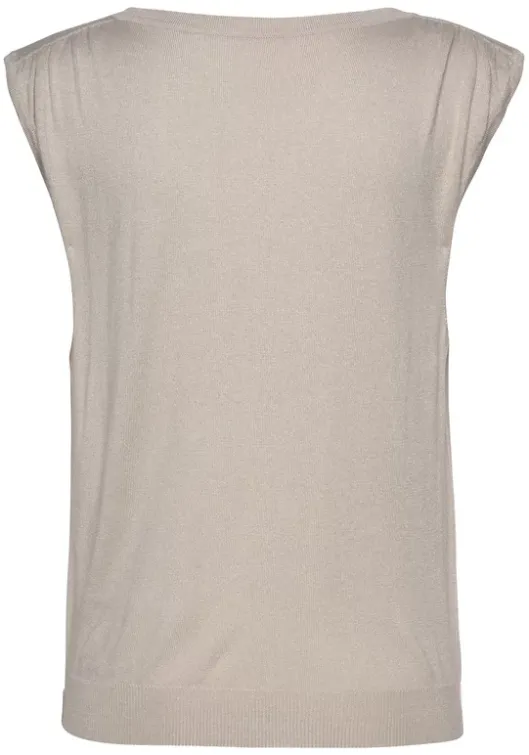 Clearance LASCANA Kurzarmpullover Sand