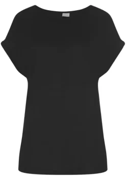 Best LASCANA Kurzarmshirt Schwarz
