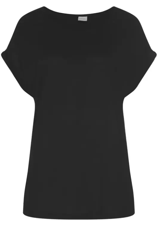 Best LASCANA Kurzarmshirt Schwarz