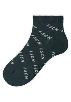 Hot LSCN by LASCANA Kurzsocken 1X Schwarz, 1X Weis, 1X Petrol