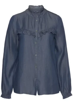 Sale LASCANA Langarmbluse Denim-Blue