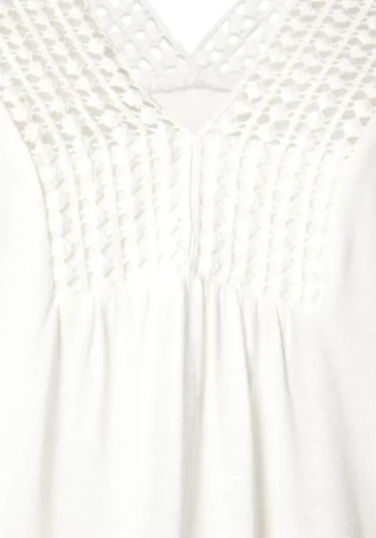 Outlet LASCANA Langarmshirt Creme