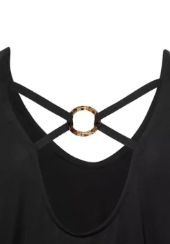 Discount LASCANA Langarmshirt Schwarz