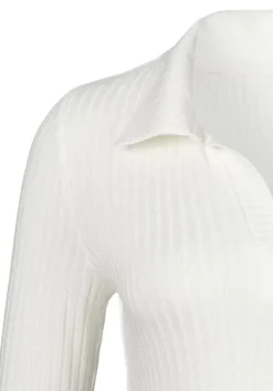 Online LASCANA Langarmshirt Creme