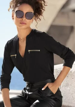 Clearance Langarmshirt Damenshirts