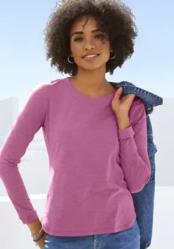 Hot Vivance Langarmshirt Pink